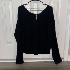 Off the shoulder free people sweater